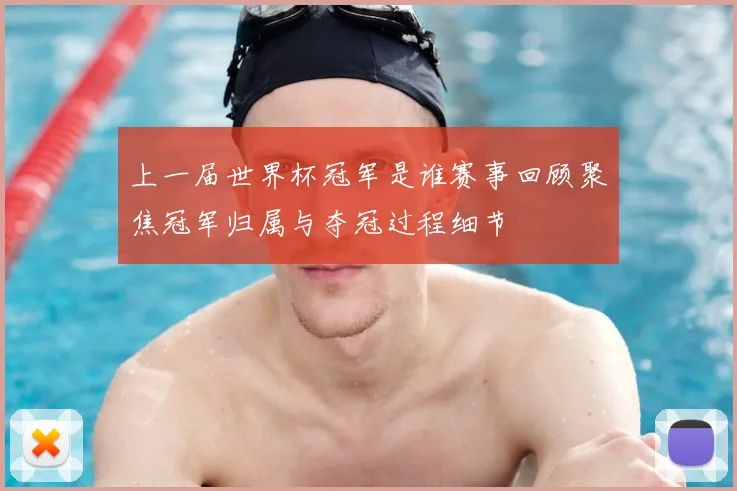 上一届世界杯冠军是谁赛事回顾聚焦冠军归属与夺冠过程细节